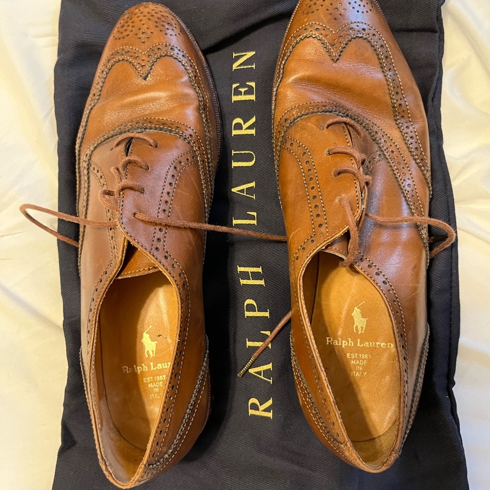 Ralph Lauren Wingtip Oxford Loafers